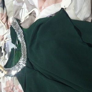 Green mother in law dress